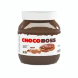 CHOCOBOSS - Pâte à tartiner au chocolat et aux noisettes - 350G thumbnail 1