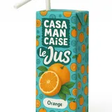 Casamançaise - Jus d'Orange mini brique - 200 ml thumbnail 1