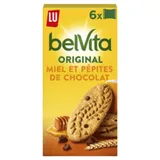 Biscuits petit déjeuner au miel et aux pépites de chocolat Belvita LU 435G thumbnail 1