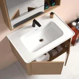 Meuble de salle de bain D-6090 en fibre de carbone avec miroir et éclairage LED thumbnail 3