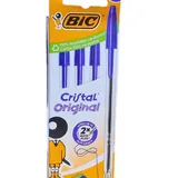 Stylos bille Cristal Original bleus Bic x4 thumbnail 1