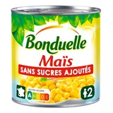 Maïs doux sans sucres ajoutés Bonduelle 285 g thumbnail 1