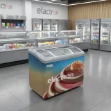 Congélateur Elactron Vitrine Horizontal 250L SD165BY thumbnail 3