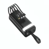 Power Bank Baraka BRK-PB44 30000mAh avec 3 Sorties - Noir thumbnail 1