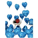 Ballons en forme de cœur, rentrée scolaire Saint-Valentin, 10 pcs thumbnail 1