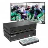 Contrôleur HDMI MT-VIKI MT-HD0104 pour Vidéo Wall 2x2 4K avec Télécommande thumbnail 1