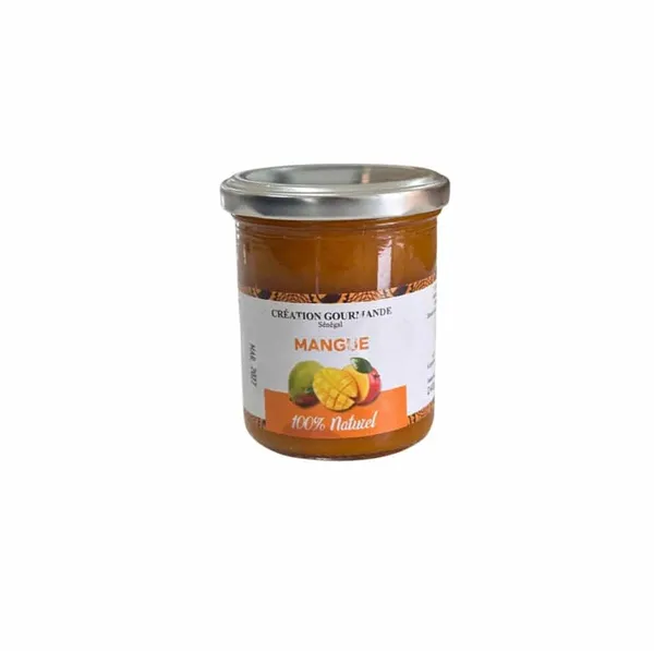 CRÉATION GOURMANDE - Confiture Mangue – 240g