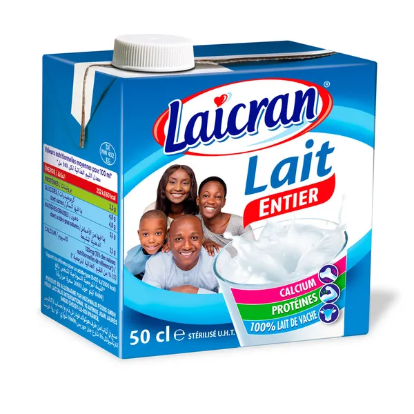 LAICRAN - Brique de Lait - 50 cl