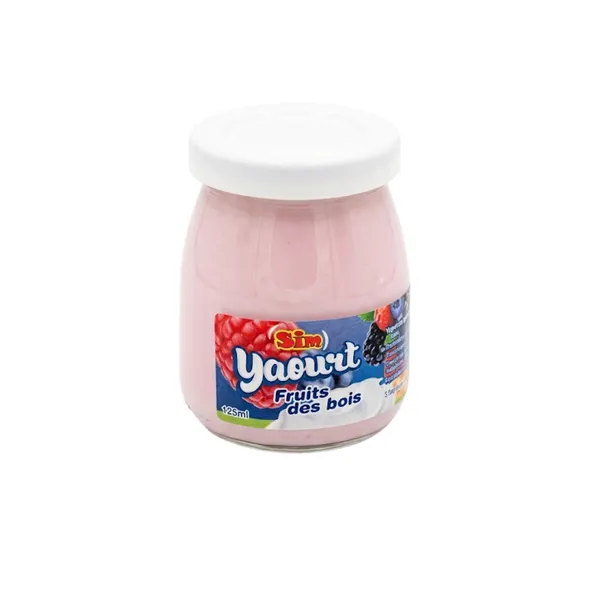 SIM en Bocal – Yaourt Fruits des Bois – 125 ml