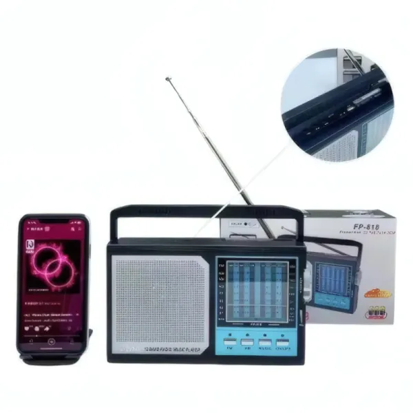 Enceinte Bluetooth Multi-Bandes FEPE FP-818 avec Radio