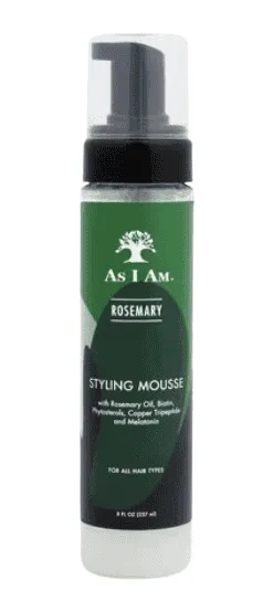 AS I AM -  Mousse coiffante à l'huile de romarin -  236 ml
