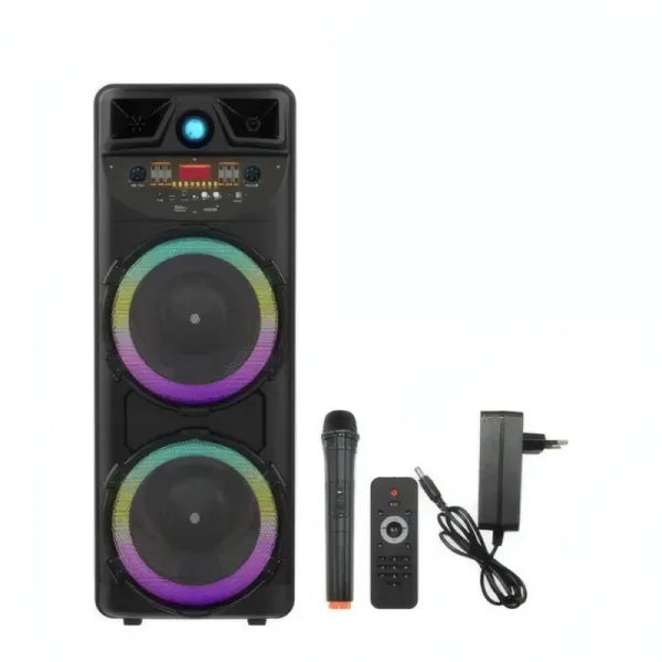 Baffle Multimedia ZQS10205 - Haut-parleur Karaoke Bluetooth