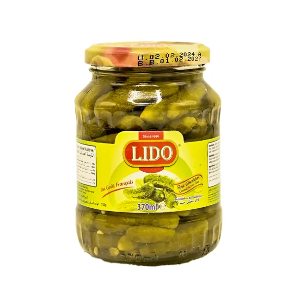 LIDO - Cornichons fins - 370 ml