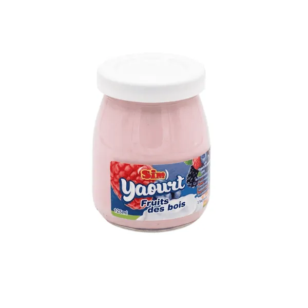 SIM en Bocal – Yaourt Fruits Exotiques – 125 ml