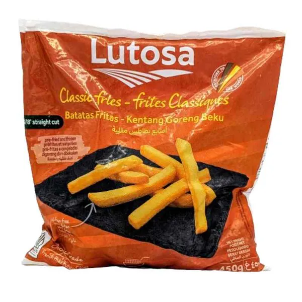 Lutosa frites surgelés sachet 450g