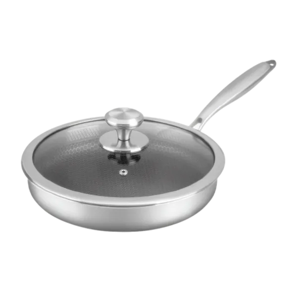 Poêle Decakila en Acier Inoxydable (26 cm)