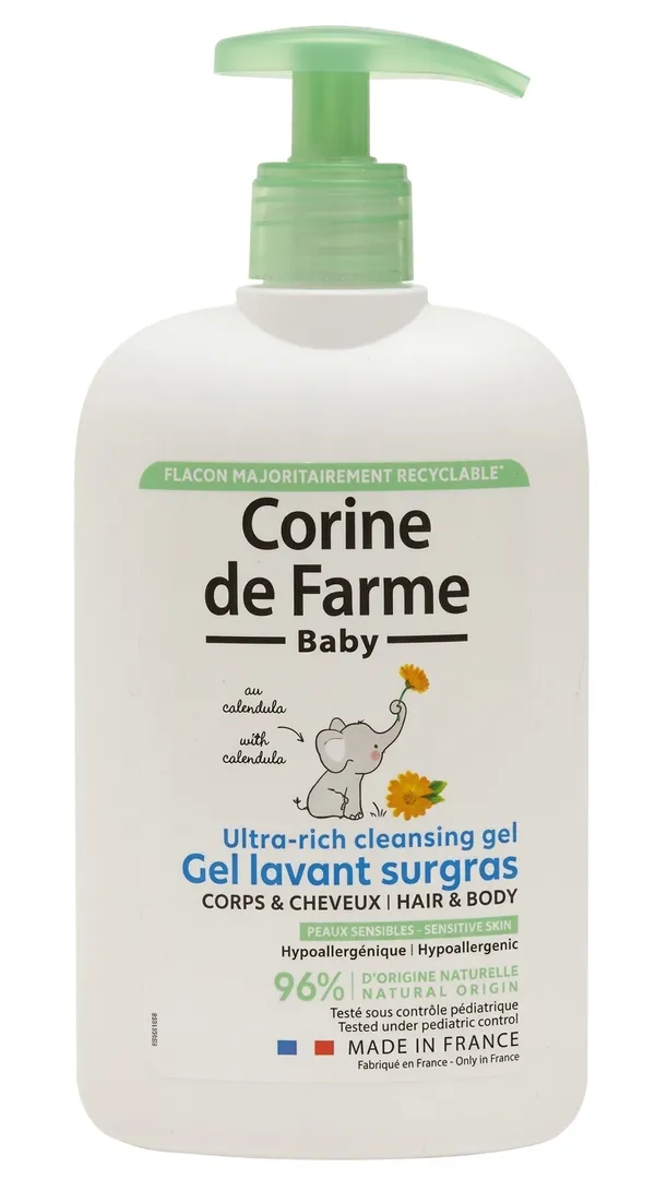 Gel douche bébé Corine de Farme 500 ml