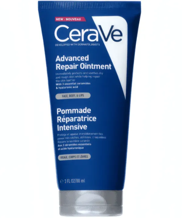 CERAVE - Pommade réparatrice avancée pour peaux très sèches et gercées - 88ML