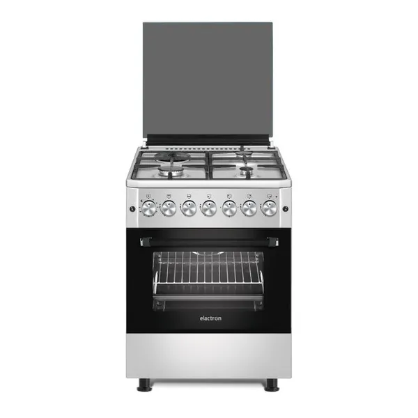 Cuisinière Elactron 4 Feux 60 60 Mixte Gaz Et Electrique EL60311