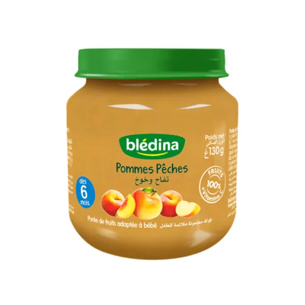 BLEDINA PECHE/POMME 130GR
