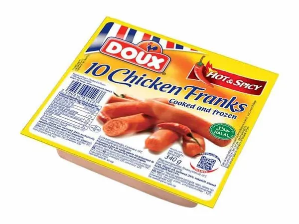 DOUX - Saucisses Spicy - 340g