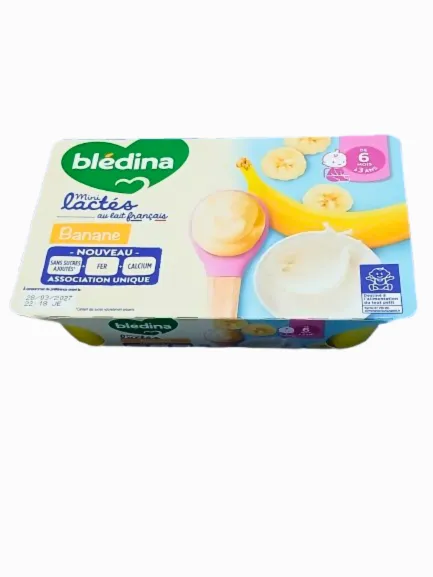 Mini lactés banane Blédilait 6 x 55 g