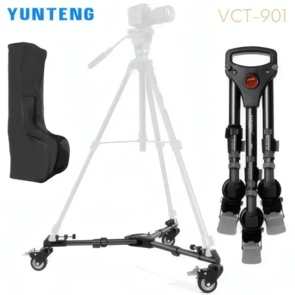 Trépied Caméra Professionnel YUNTENG VCT-901 Pliable