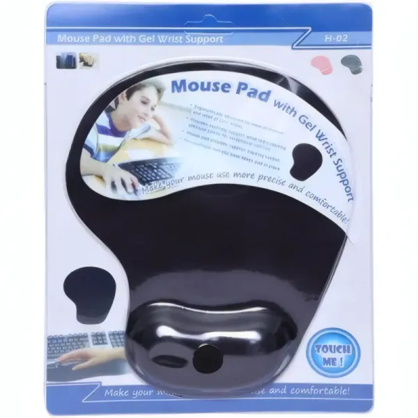Tapis de Souris Ergonomique avec Support en Gel H-02