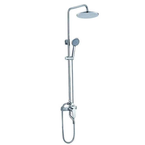Ensemble de douche FDT-3301 en laiton-finition chromée