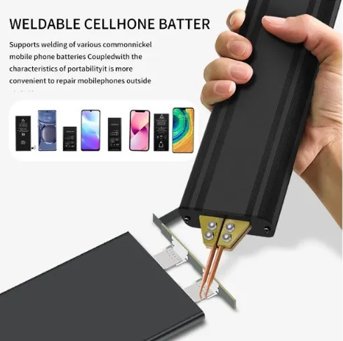 Soudeuse par points portable à batterie manuelle DIY pour bandes de nickel.