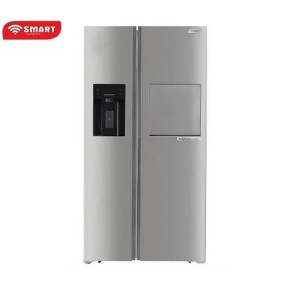 Refrigerateur Smart Technology Side By Side Et Glacon 2PORTES 556L