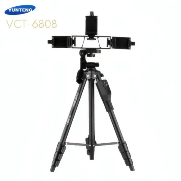 Trépied Téléphone Multifonctionnel YUNTENG VCT-6808