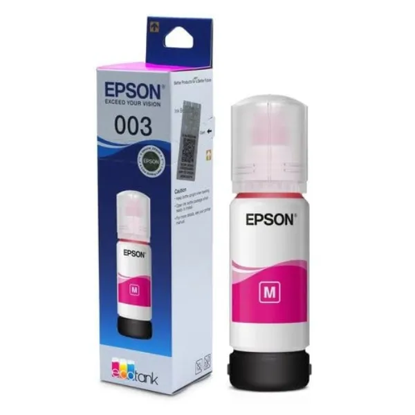 Bouteille d'encre Epson 003 magenta (C13T00V300), 65 ml, 7 500 pages