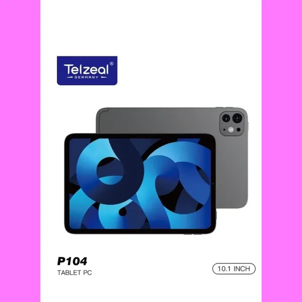 Tablette P104 Android 13 – 10.1″ | 16GB RAM | 1TB Extensible | Dual SIM 4G | 10000mAh