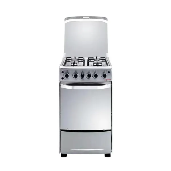 Cuisinière ASTECH XA50GS 50/50 4 feux inox full option