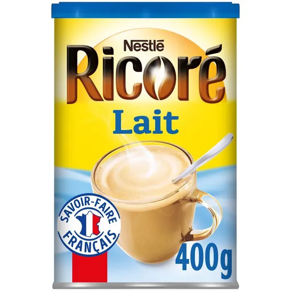 Nestlé Ricoré au lait café et chicorée pot 400 g