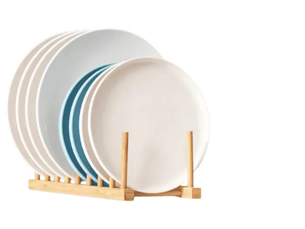 Égouttoir à Vaisselle en Bambou Naturel – Support Écologique Cuisine