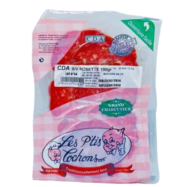 Les P'tits Cochons Rosette 100G