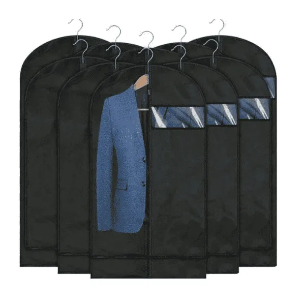Housse Anti-Poussière pour Vêtements – 60 à 120 cm - Protection Respirante