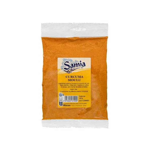 CURCUMA MOULU SAMIA 100G