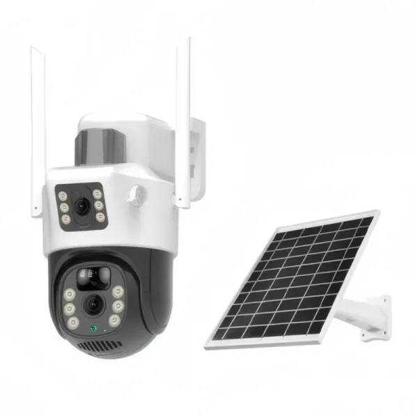 Caméra Solaire 4G HD avec Double Lentille TP15B-4G