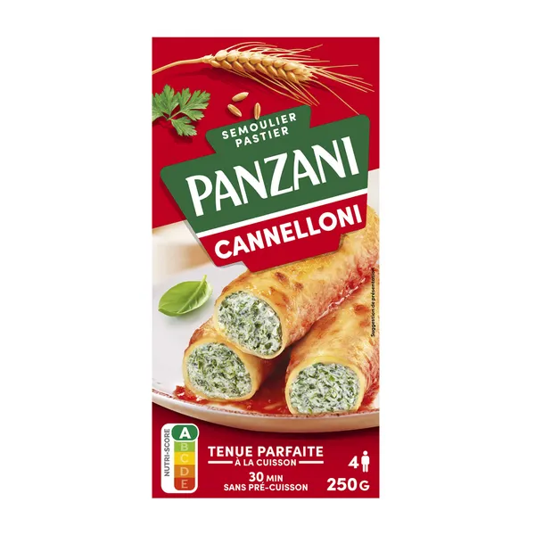 Panzani - Cannelloni Rond - 250 g