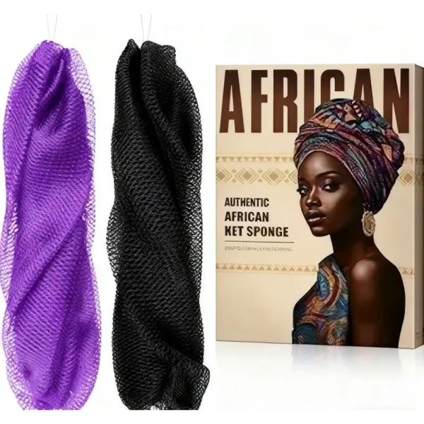 Kit d’Éponge en Filet Africaine (Djampé)