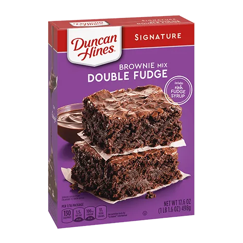 DUKAN HINES – Signature Brownie Mix Double Fudge - 498 g