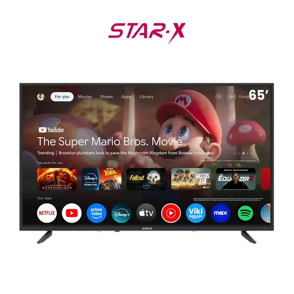 Televiseur Star X 65" Smart Google TV 65UH680G