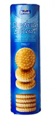 Brink – Biscuit Fourré Vanille – 250 g