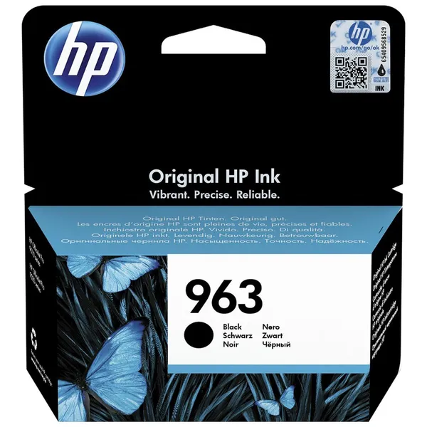 Cartouche d'encre HP 963 noir (3JA26AE), 1 000 pages