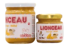 LIONCEAU - Compote saveur Courge - Niébé