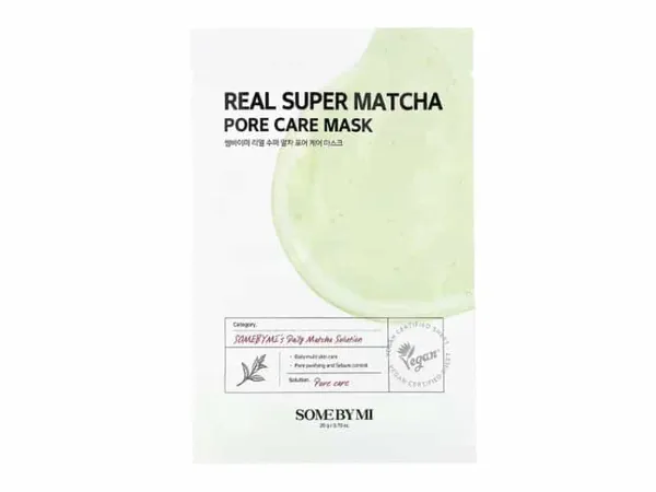 SOME BY MI -  Masque de soin des pores Real Mask Real Super Matcha