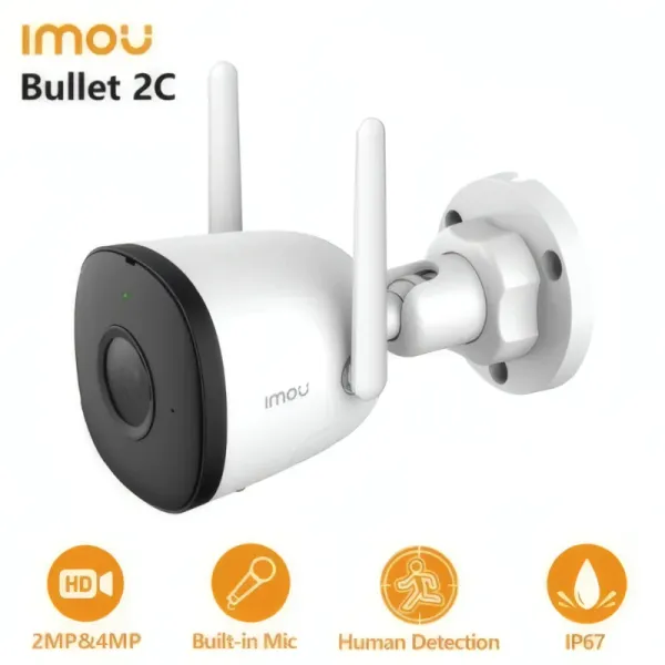 Caméra IP Wifi Imou Bullet 2C 2MP IPC-F22P